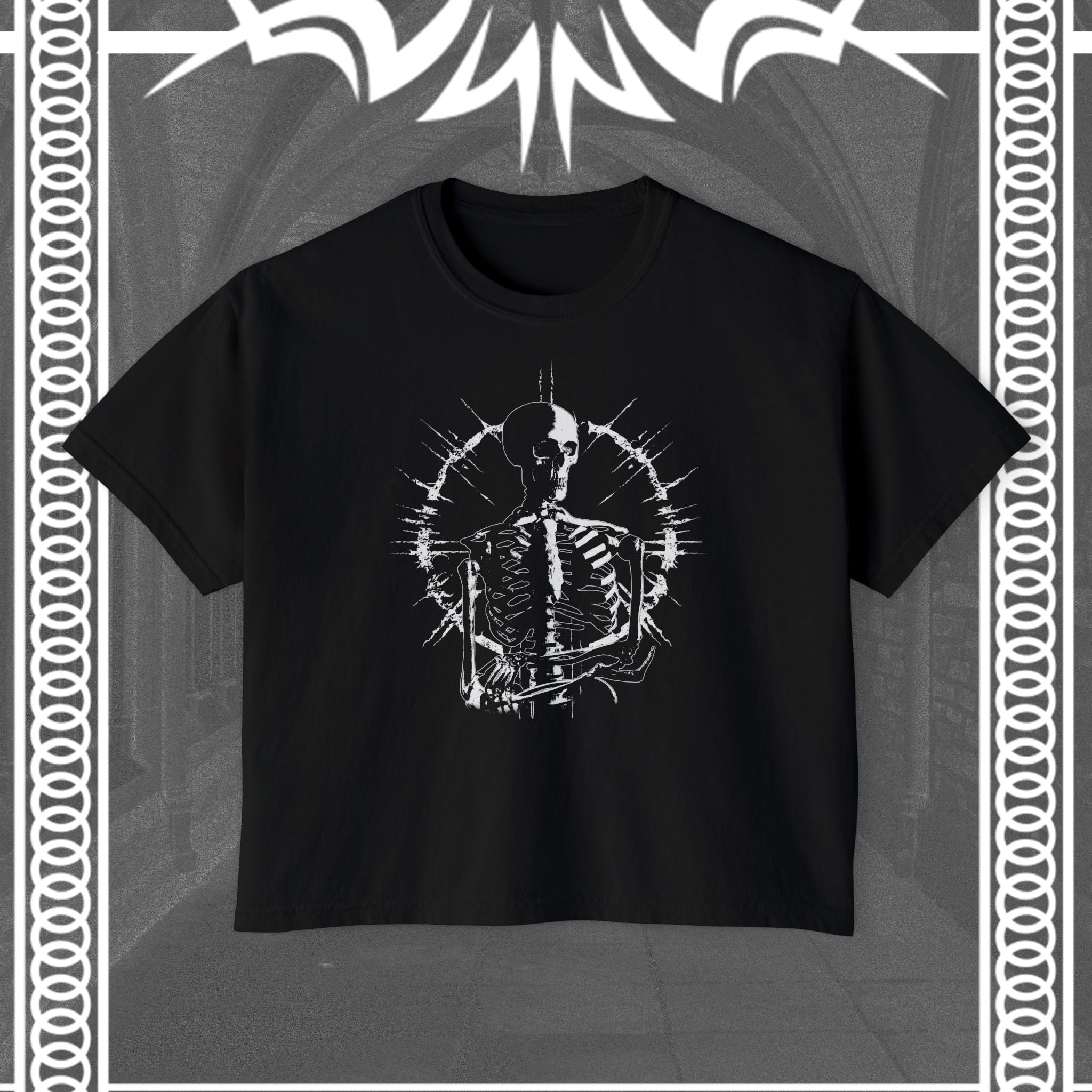 Waiting | Crop Tee