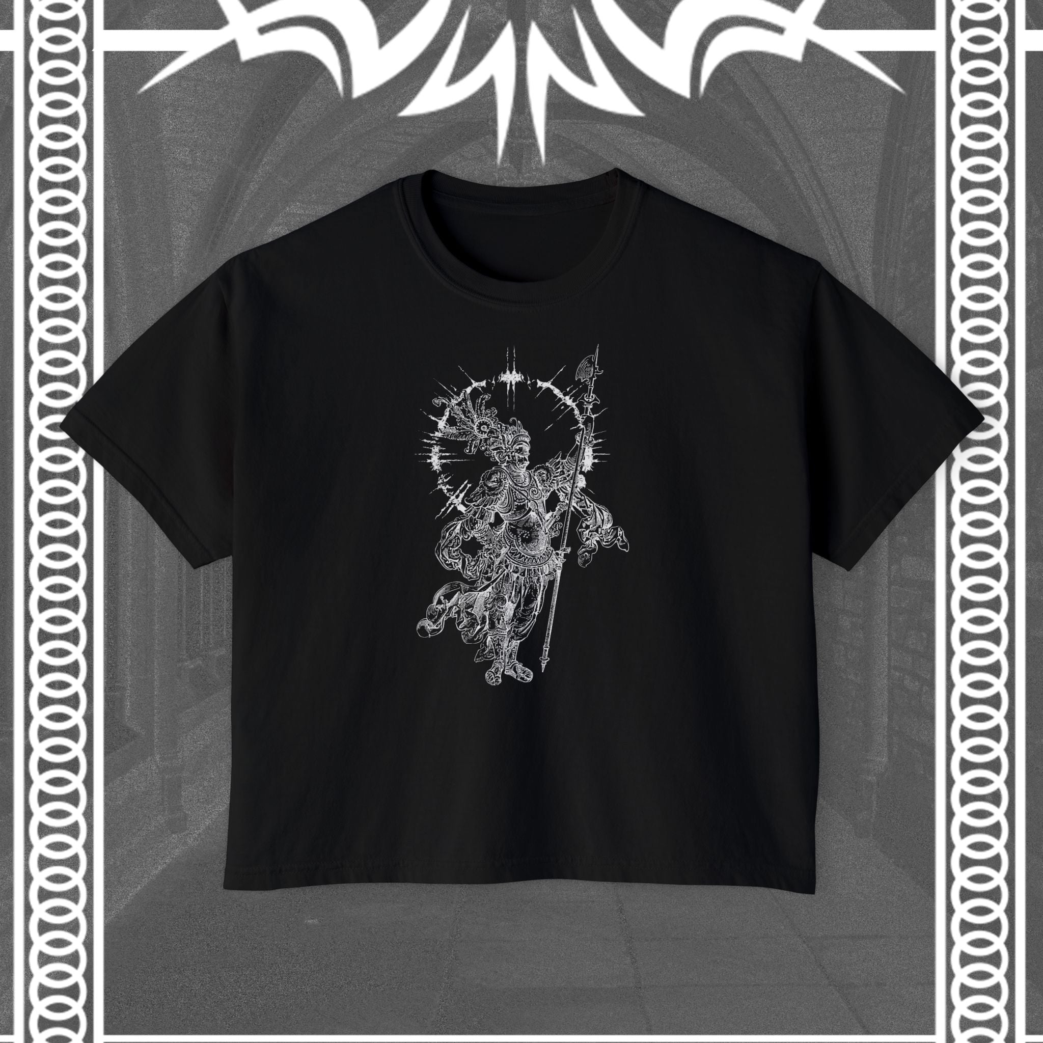 Radiant Knight | Crop Tee